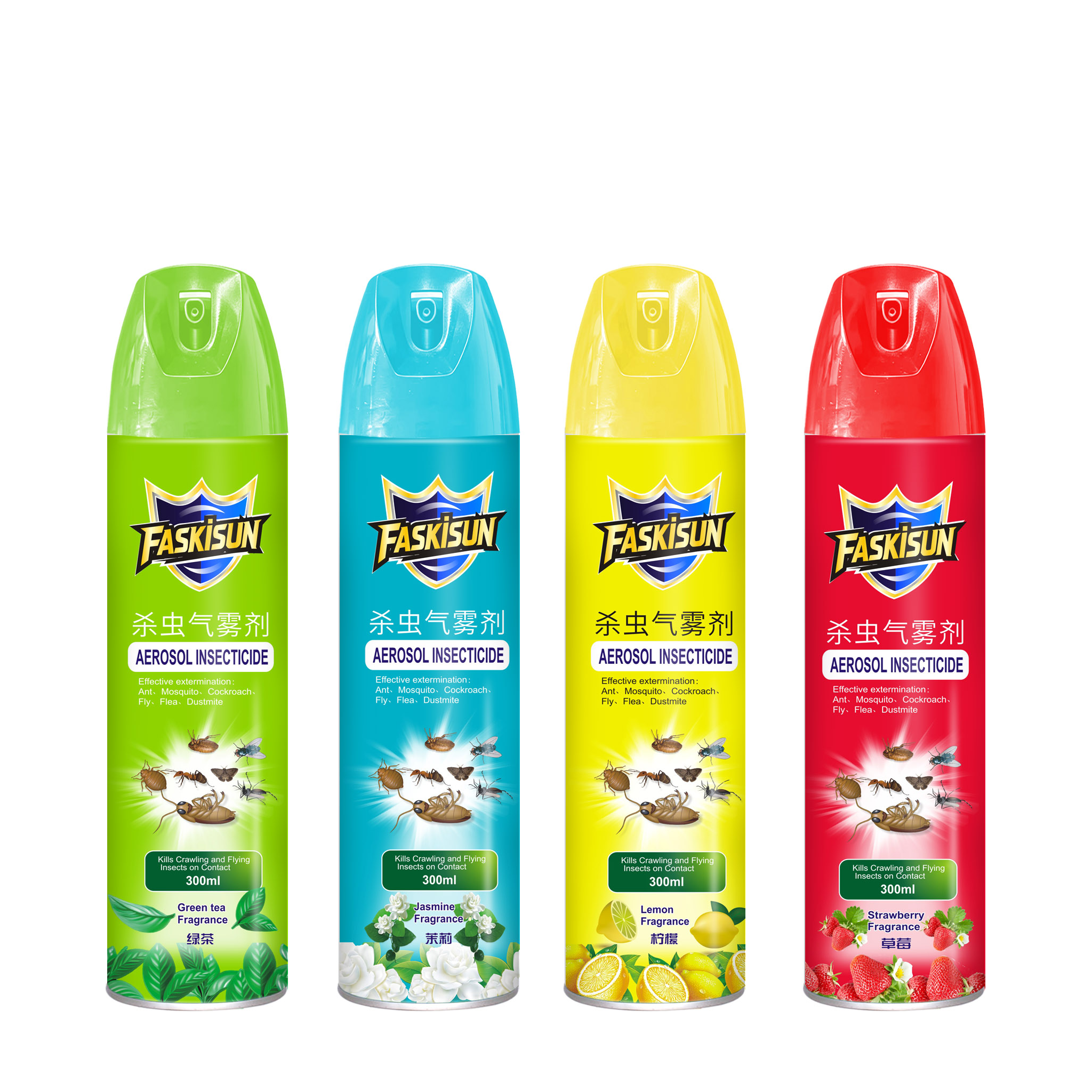 KS-K005-008 300ML 杀虫气雾剂
