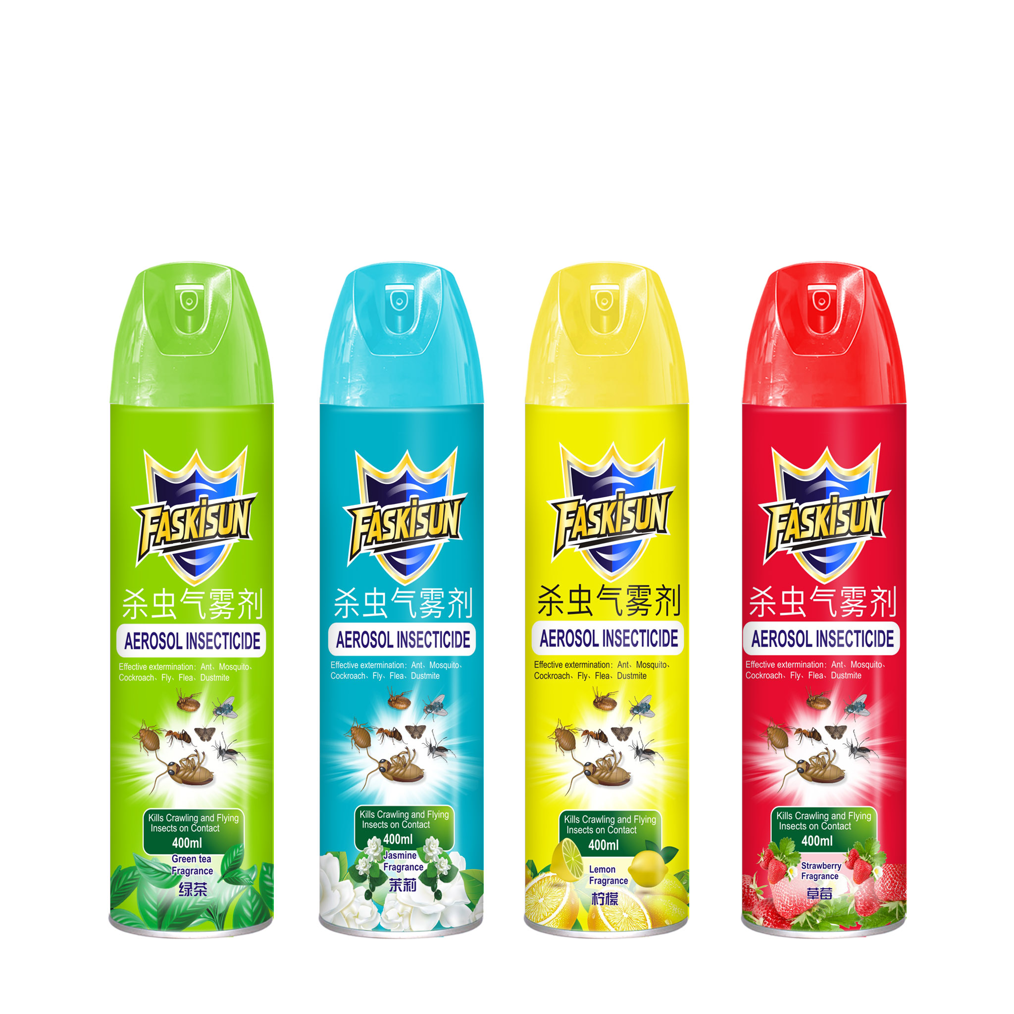 KS-K013A-014B 400ML 杀虫气雾剂