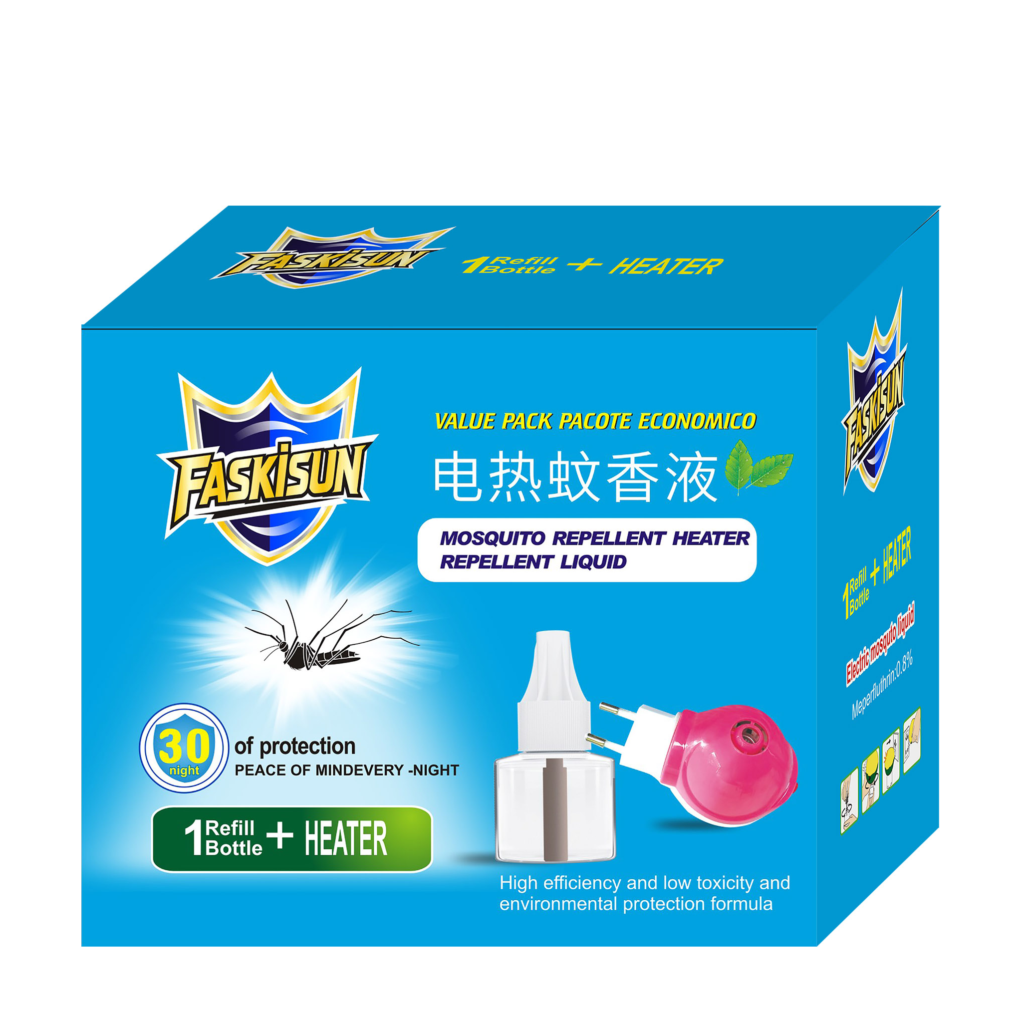 KS-K052 电热蚊香液(1液1器套装)