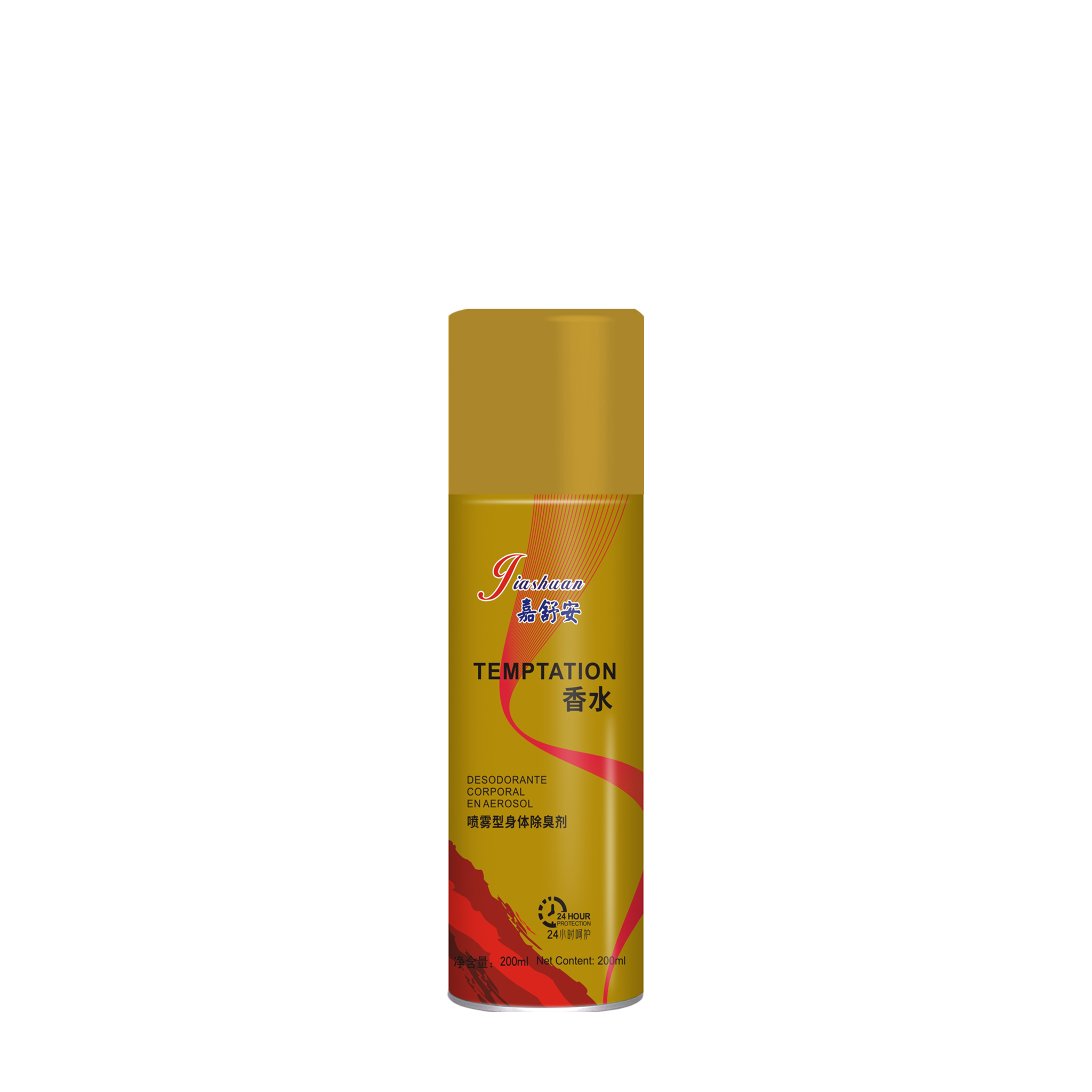 KS-B010 200ml TEMPTATION香水(喷雾型身体除臭剂)